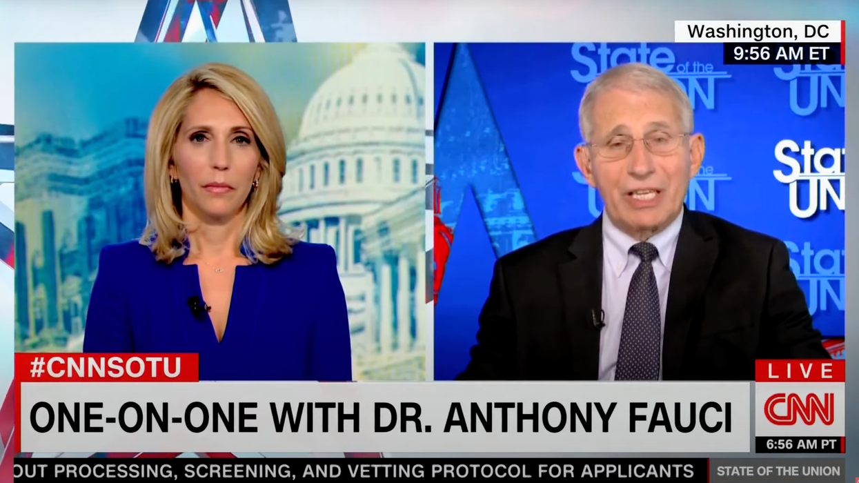 Anthony Fauci Refuses to Say if It's 'Safe' to Not Wear a Mask Indoors