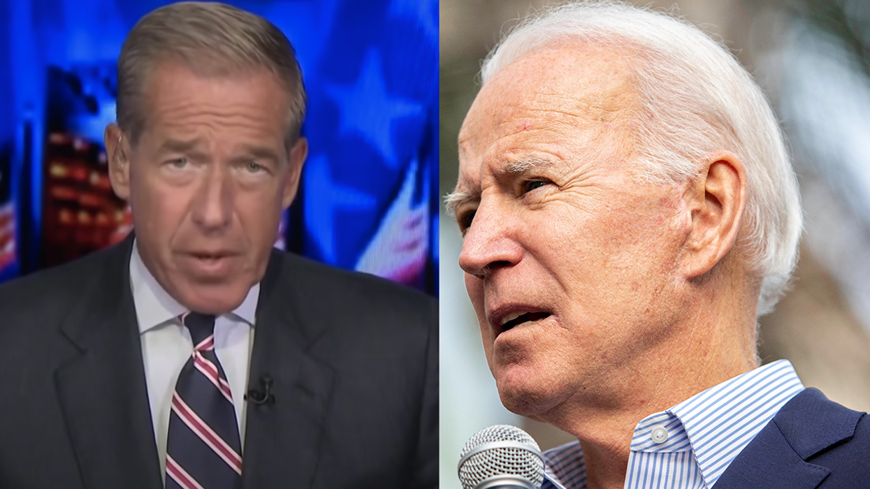 NBC News's Brian Williams Blames Joe Biden's Unpopularity on the 'False Equivalence' of the Mainstream Media