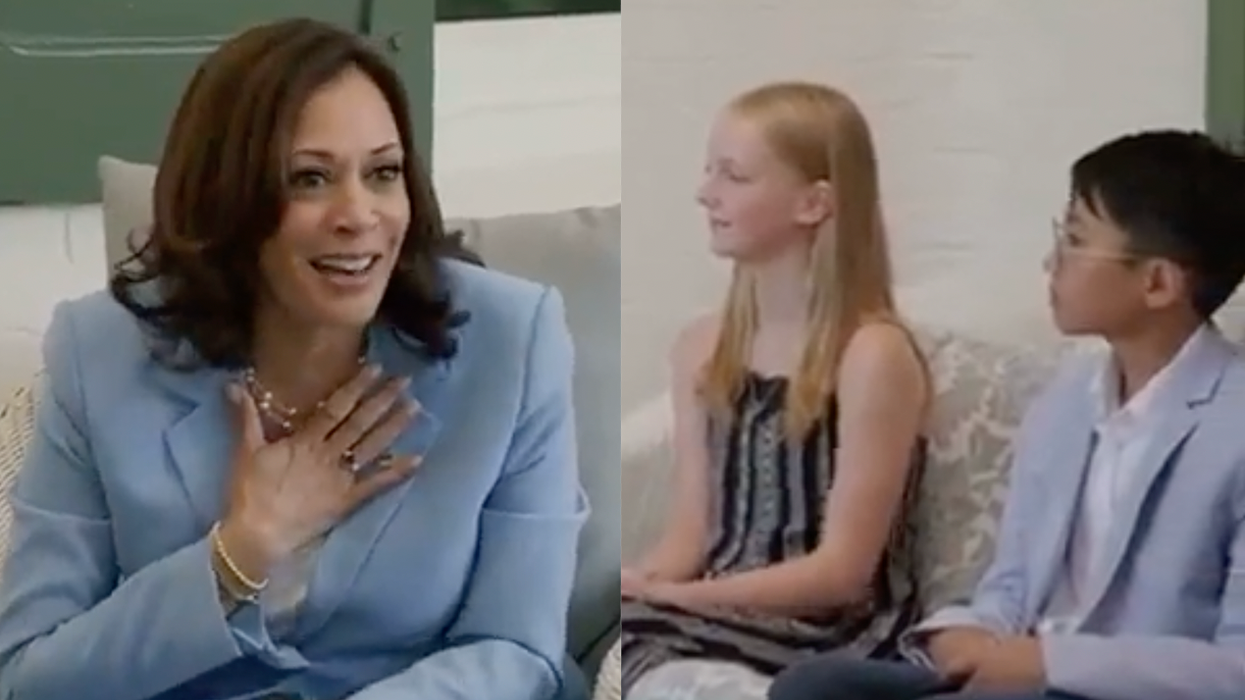 Remember Those Cringey Kamala Harris Videos Trying to Connect With Kids? They Were Child Actors
