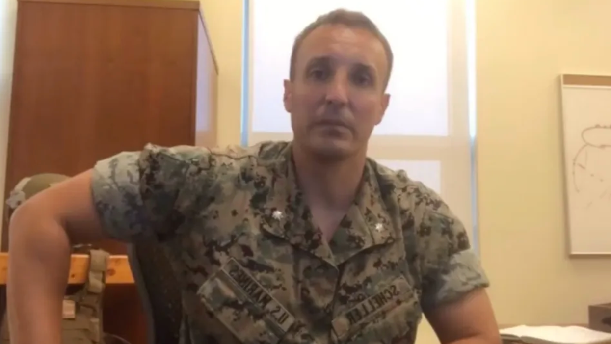 Lt. Col. Stuart Scheller Puts His Money Where His Mouth Is, Gives Masterclass in Leadership