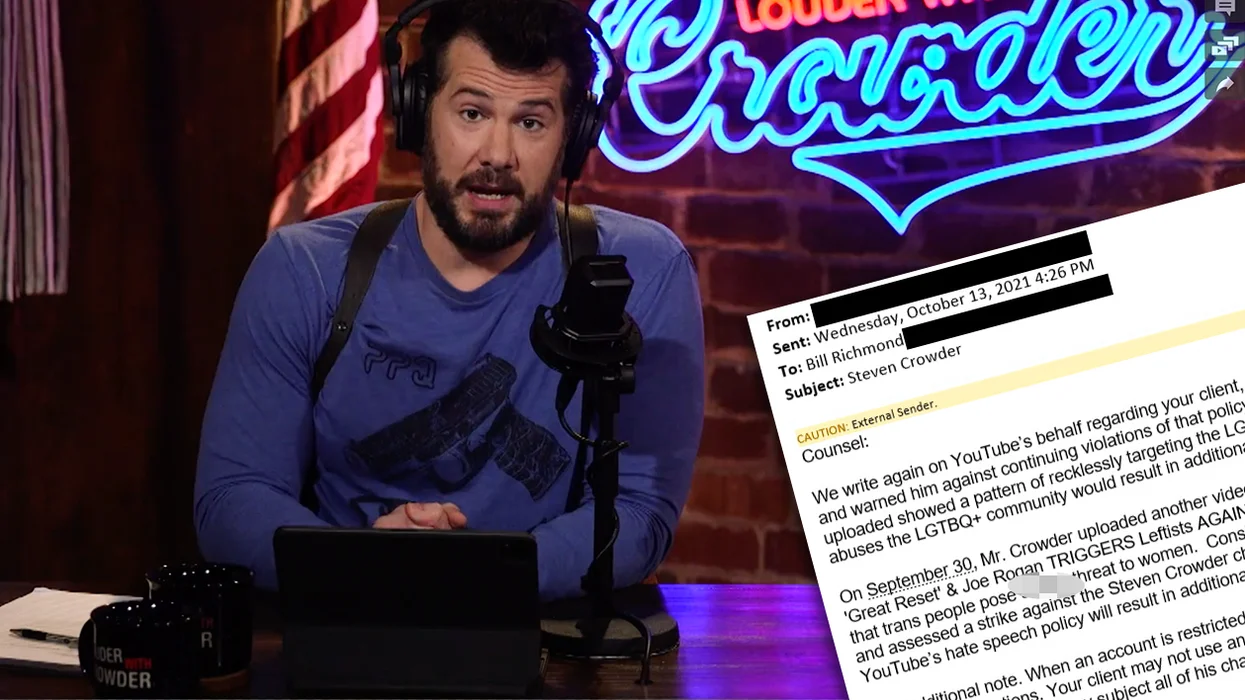Steven Crowder Gets Suspended from YouTube, the Reason Why is Frightening (Updated)