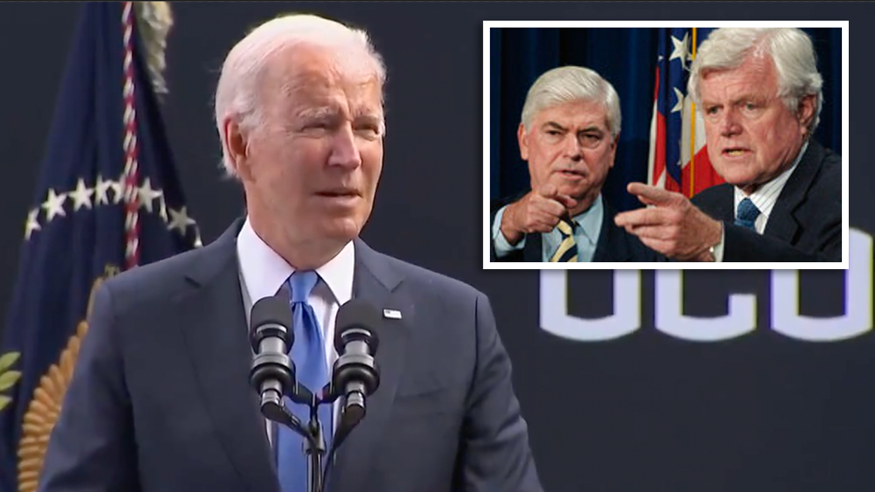 Biden Claims Chris Dodd Wouldn't 'Disrespect a Waitress,' Forgets Dodd's 'Waitress Sandwich' with Ted Kennedy