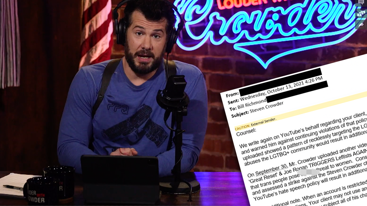 Steven Crowder Speaks Out Against YouTube Strike Against His Channel