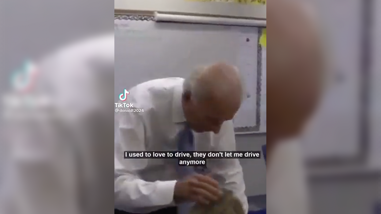 Reset the Counter: Joe Biden Sniffs Another Kid While Bragging About His Corvette