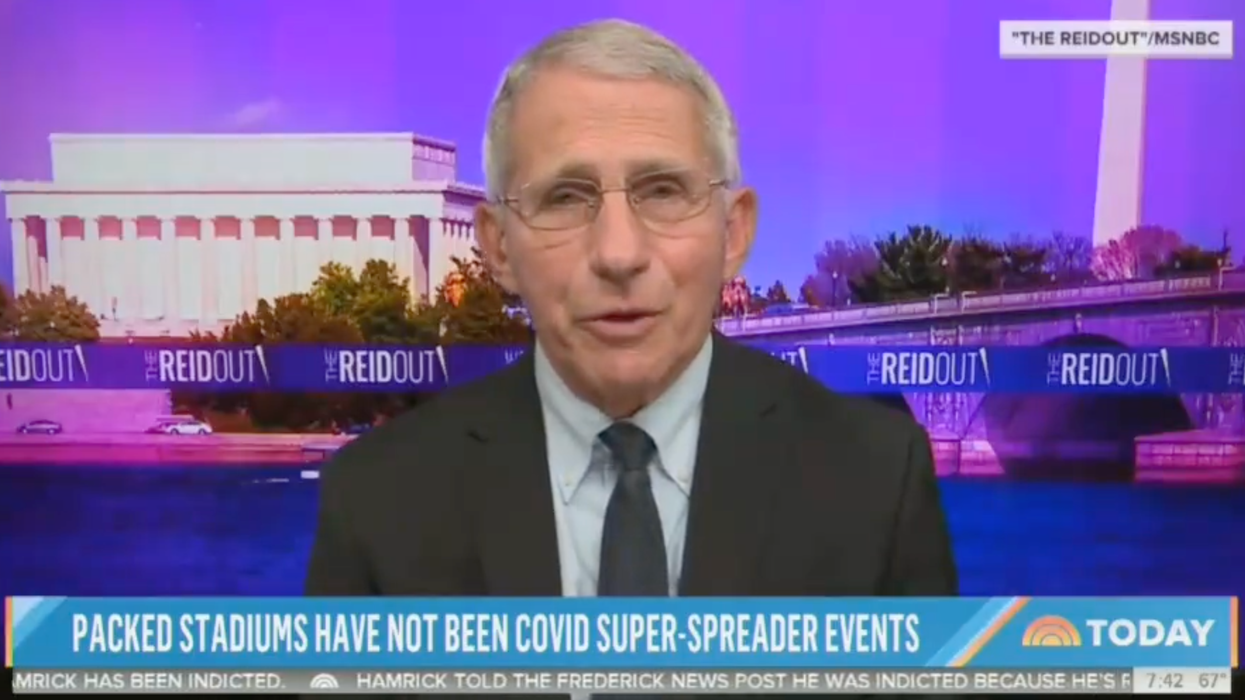 Even NBC News Admits Fauci is Wrong (Again), This Time About College Football Being Superspreader Events