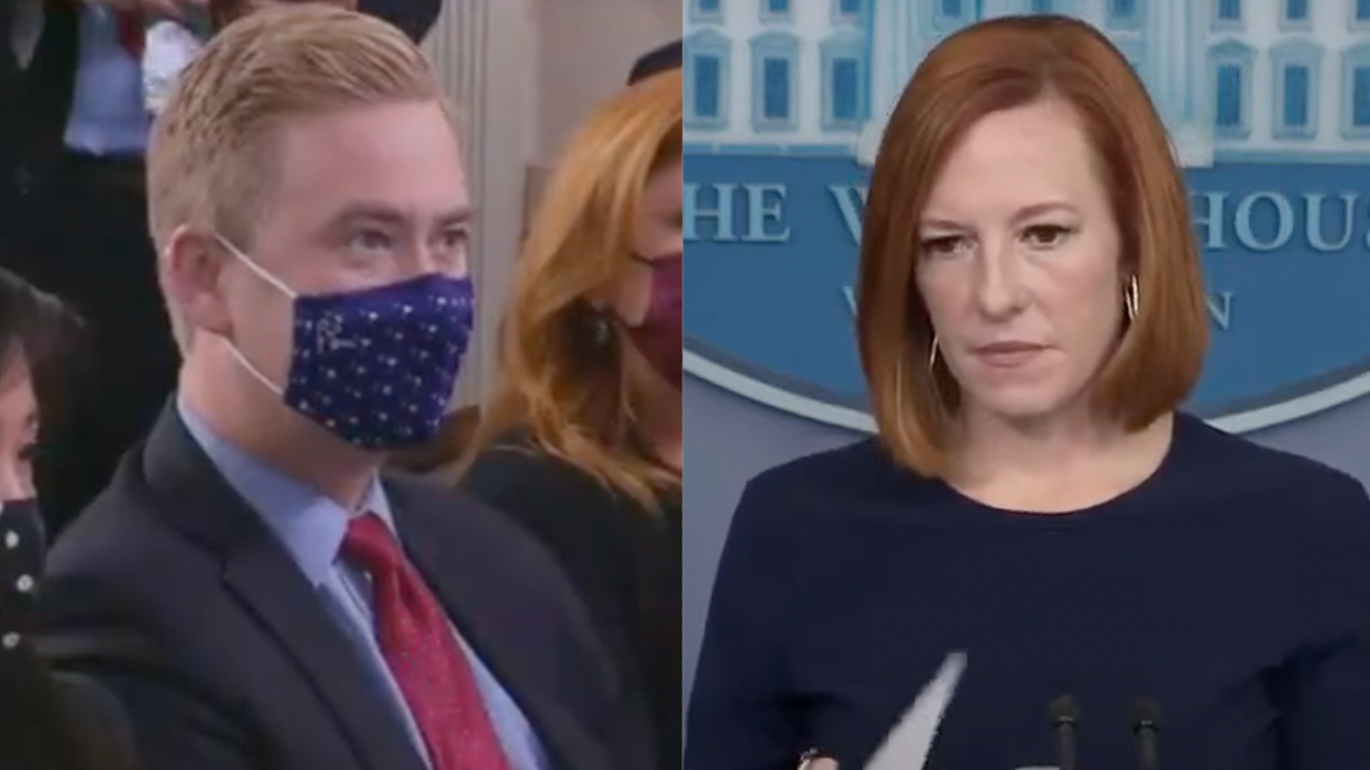 DOOCY Calls Out Biden Ignoring Mask Mandates, Psaki Says to Ignore Biden's Hypocrisy