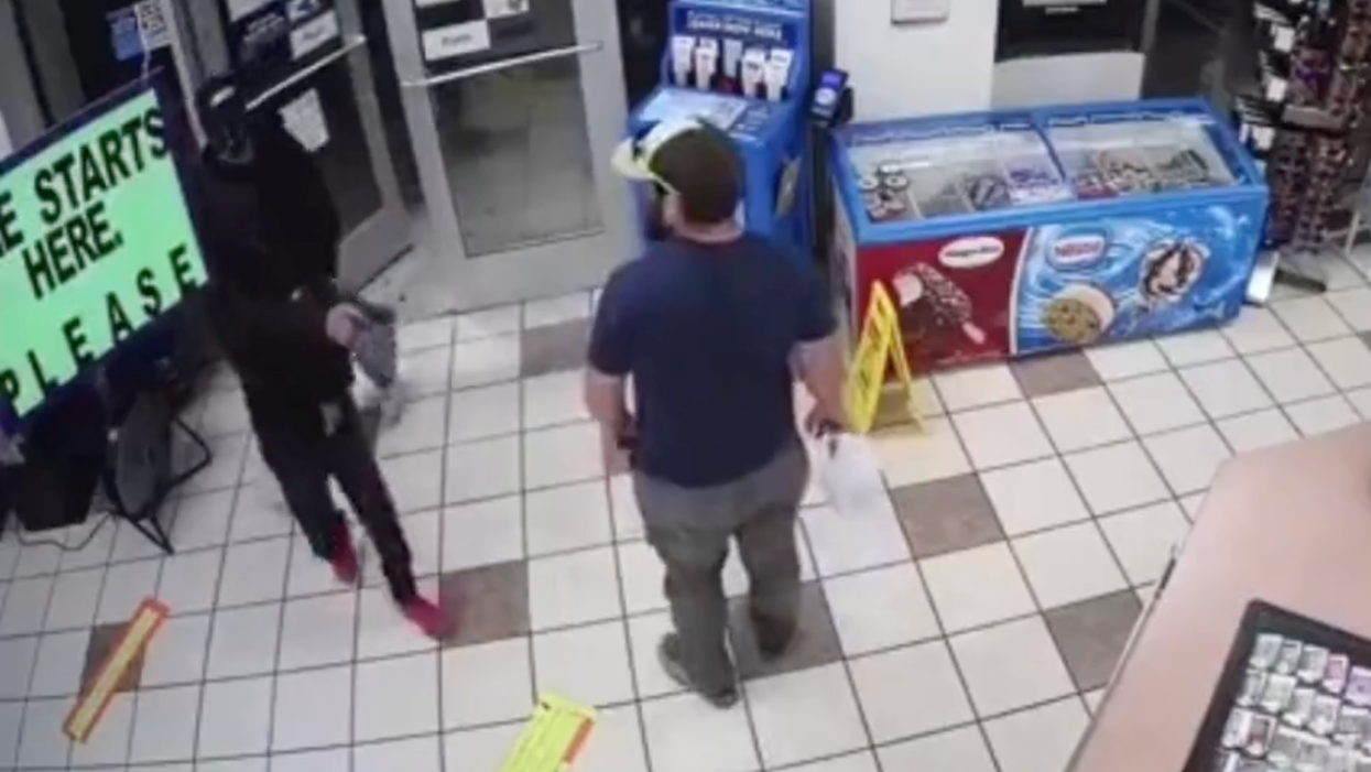 Watch: Three Little Punks Attempt Armed Robbery, Wind Up Eating This Marine's Fist Instead