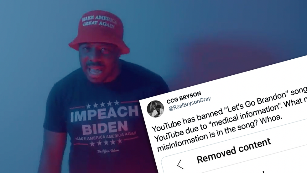 Youtube Bans Rapper S Let S Go Brandon Song Louder With Crowder