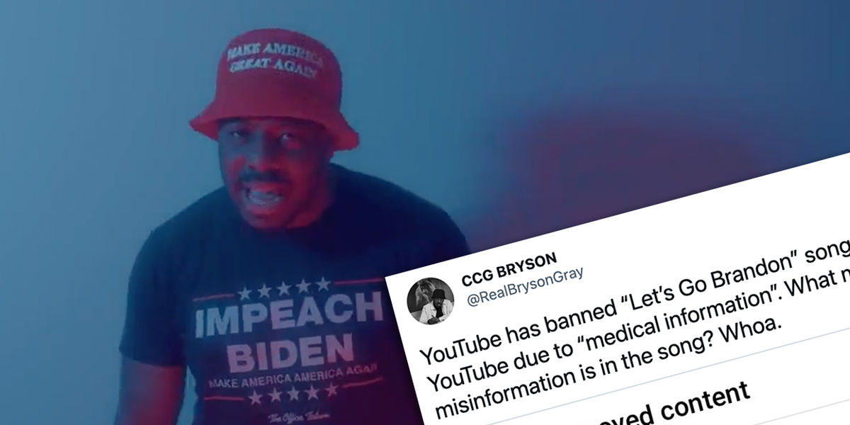 Youtube Bans Rapper S Let S Go Brandon Song Louder With Crowder Youtube Bans Rapper S Let S Go Brandon Song Louder With Crowder