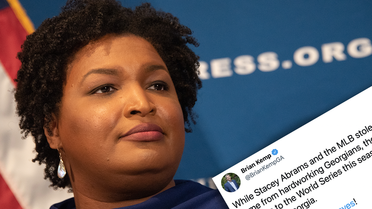 Atlanta Braves Heading to World Series, Gov. Brian Kemp Couldn't Wait to Rub it in Stacey Abrams Smug Face