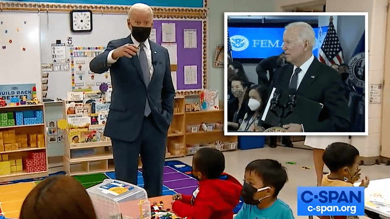 Joe Biden Brags to Children How Much He Hates the Press, Here's a Montage of Him Running Away from Reporters