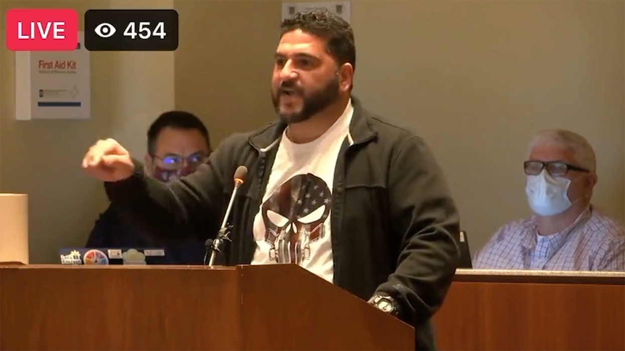 Iranian Dad Returns to Loudoun County, 'Congratulates' Board for Graduating from 'Disgraced' to 'Pedophiles'