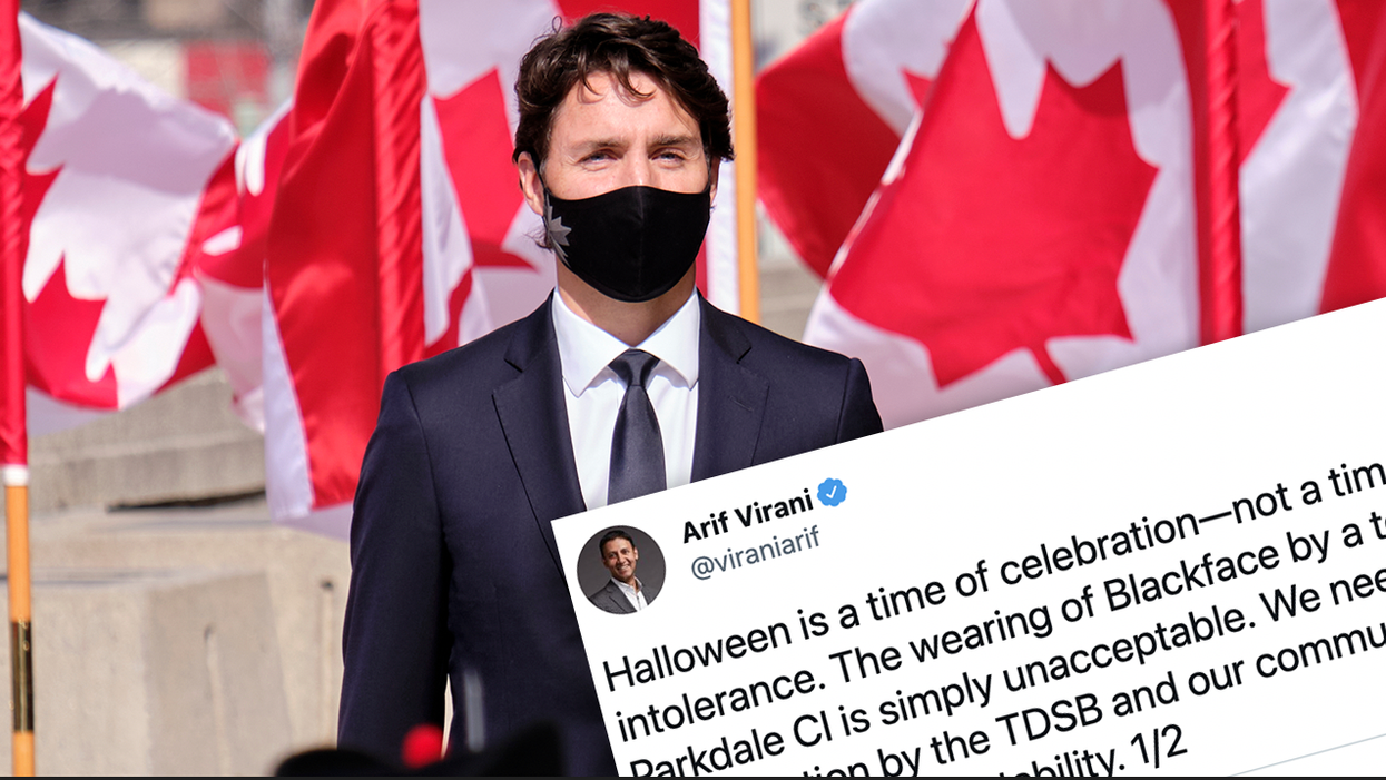 MP Chastises Teacher for Wearing Blackface, His Blackface Wearing Boss Justin Trudeau Just Won Reelection