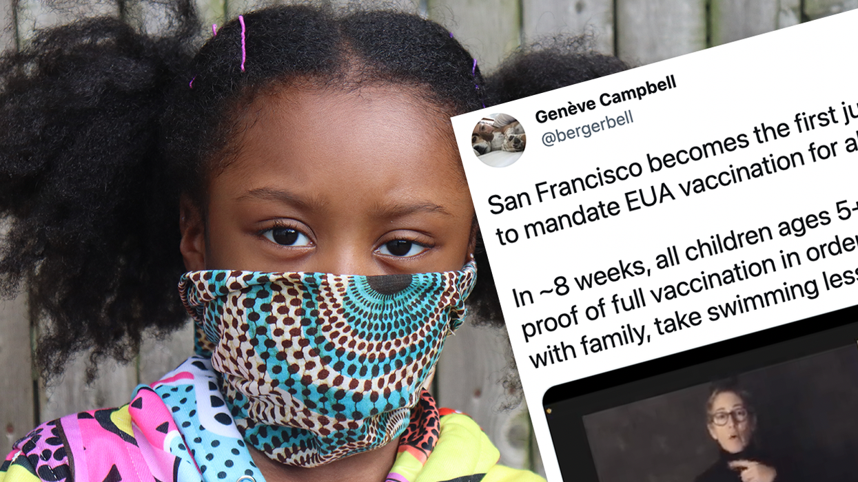 Crime-Ridden San Francisco Will Require Your Five-Year-Old Show Proof of V*ccine to Go Shopping With You