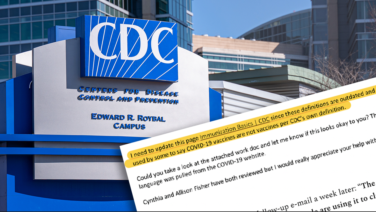 Emails Reveal Why the CDC Changed Their Definition for 'Vaccine.' It's Because Conservatives Were Quoting It.