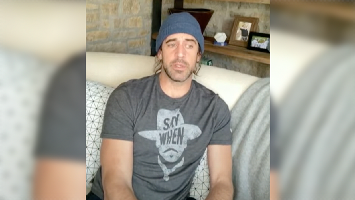 Watch: Aaron Rodgers Addresses Vaccine Drama, Being in the 'Crosshairs of the Woke Mob'
