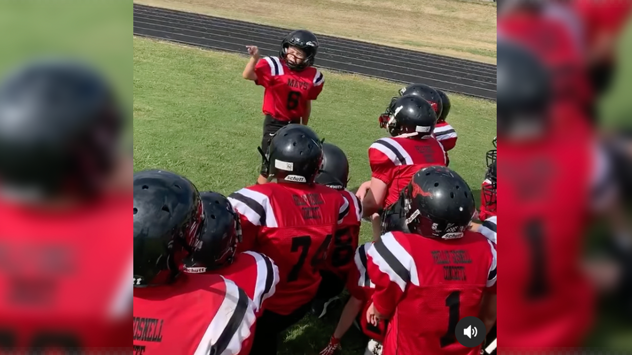 Watch: Little Dude Psyching Up His Team to DESTROY Their Opponents is All the Motivation You'll Ever Need