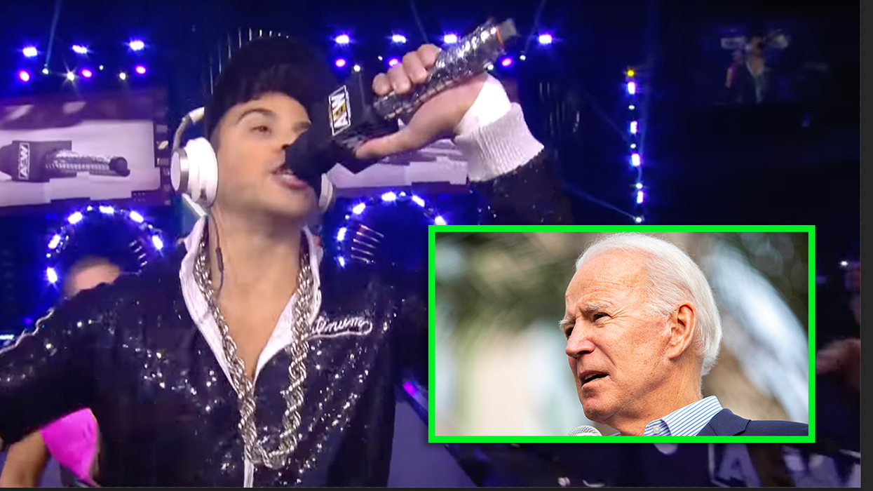 Watch: Professional Wrestling Rapper Drops Bars About Joe Biden Pooping His Pants
