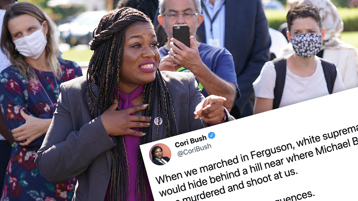 Cori Bush Makes Unbelievable Claim Ferguson 'White Supremacists' Shot at Her. Ferguson Police Chief: Nope