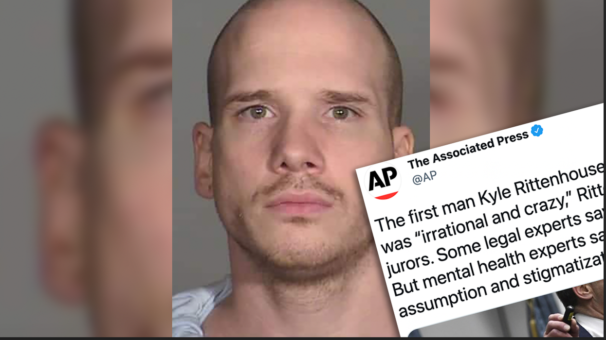 AP is Upset the Rittenhouse Defense Refers to Joseph Rosenbaum, a Pedophile, as "Irrational" and "Crazy"