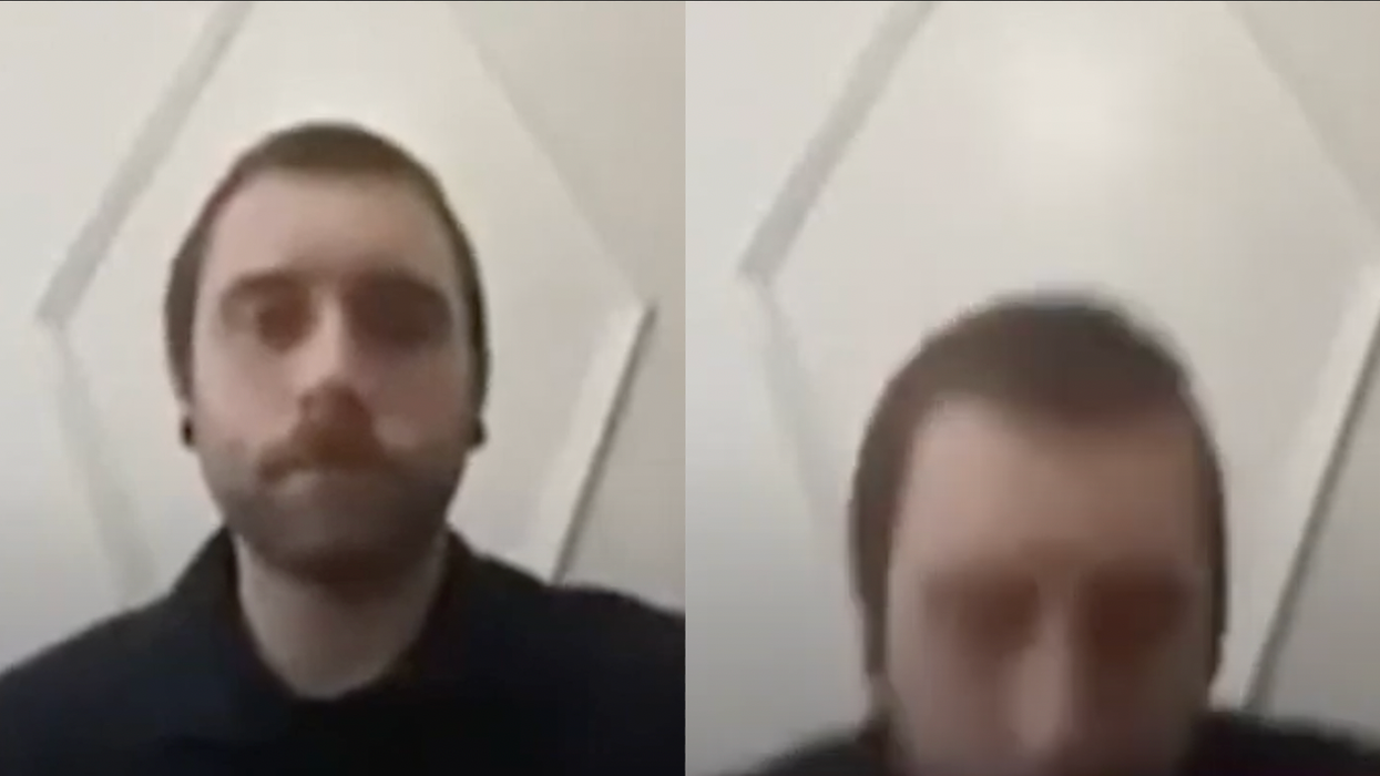 Watch: Gaige Grosskreutz Falls Out of Chair During Hearing, Kyle Rittenhouse Can Barely Contain His Laughter