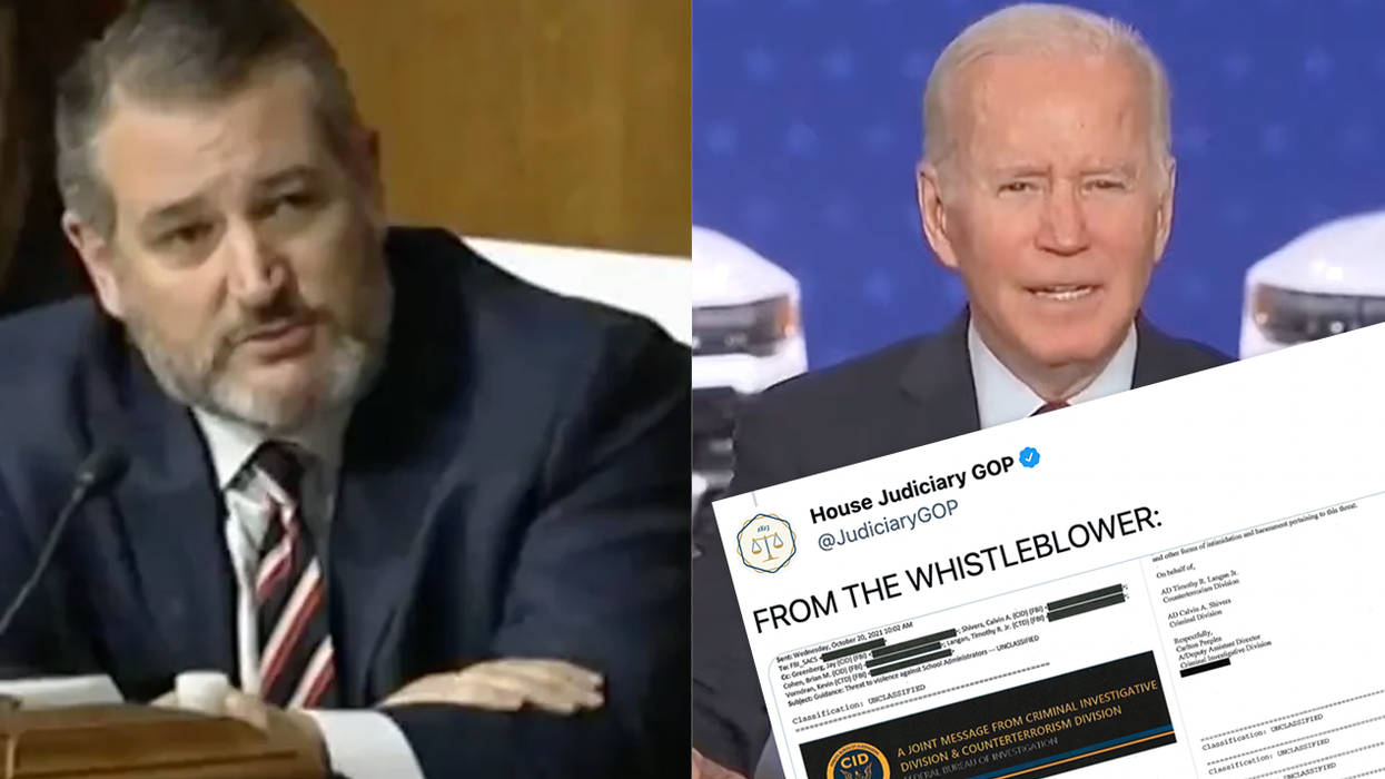 Three You May Have Missed: Joe Biden's Not Stable, FBI CONFIRMED Investigating Parents, and Ted Cruz Crushes