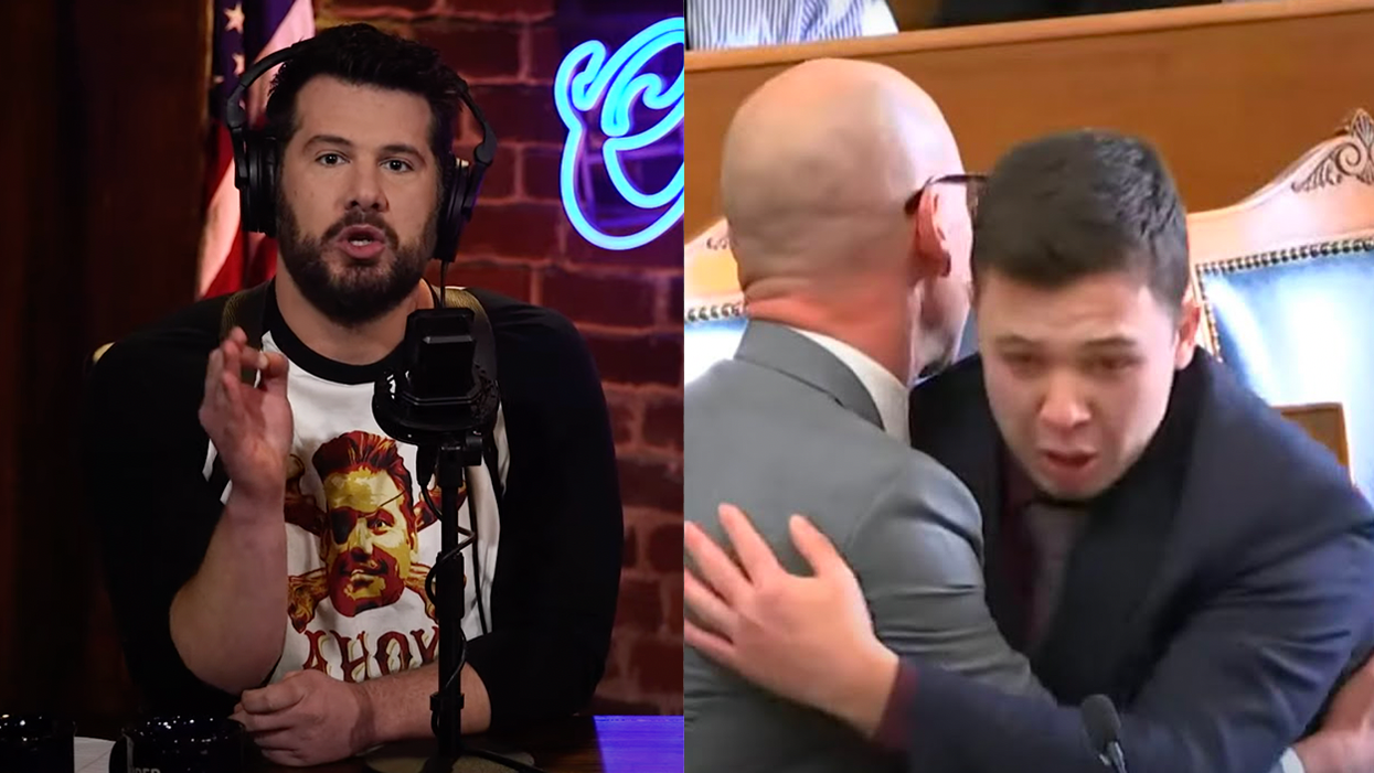 Crowder EPICALLY Celebrates Kyle Rittenhouse Win: 'I Want Criminals More Afraid of Us Than We are of Them...'