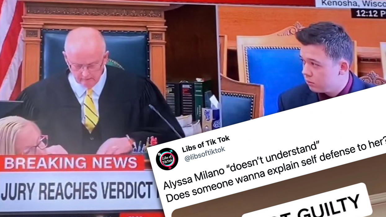 Kyle Rittenhouse Found Not Guilty, Alyssa Milano Confused What Those Words Mean