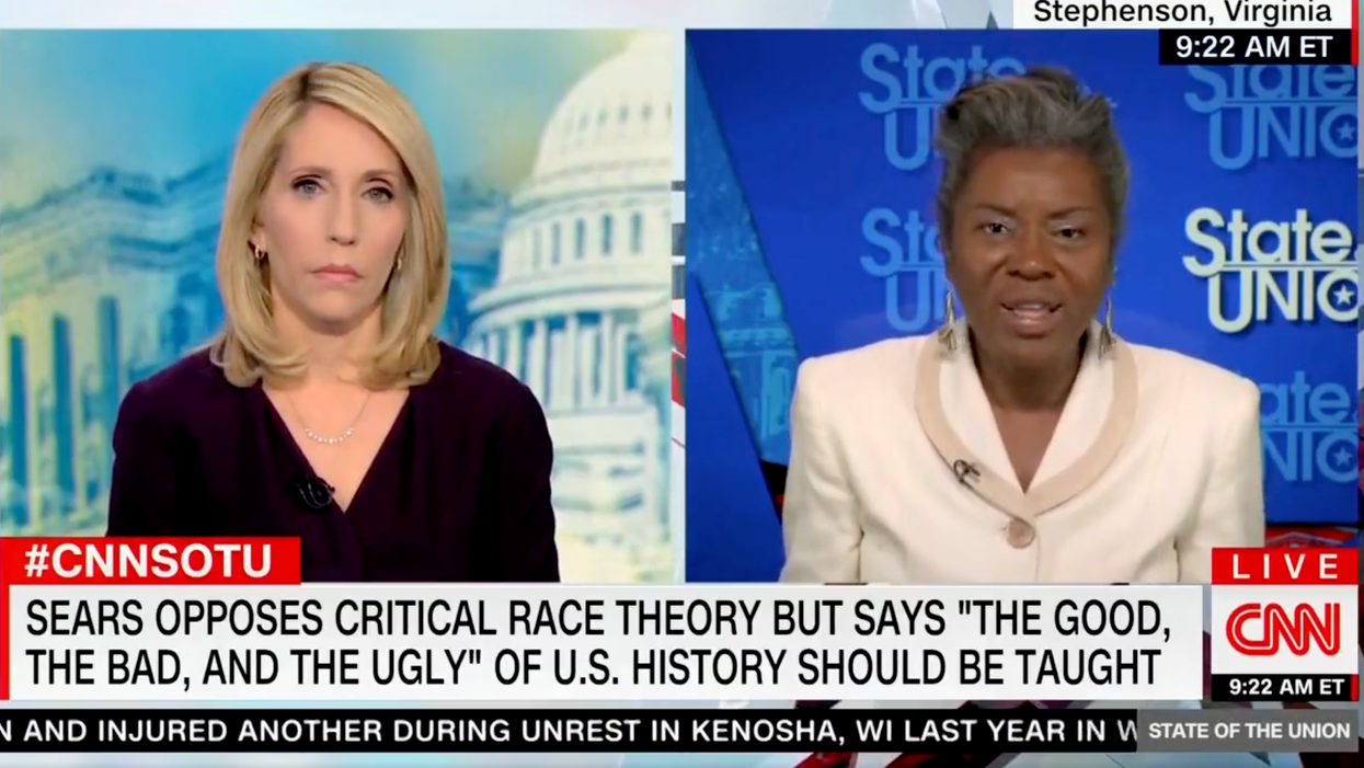 CNN's Dana Bash Tries to 'Whitesplain' CRT to Winsome Sears, but VA's New Lt. Governor Shuts Her Up