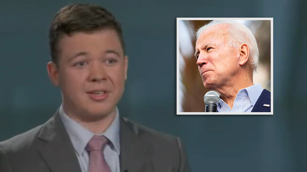 Watch: Kyle Rittenhouse Unleashes on Joe Biden, Accuses Him of 'Actual Malice' and Calls Him a 'Disgrace'
