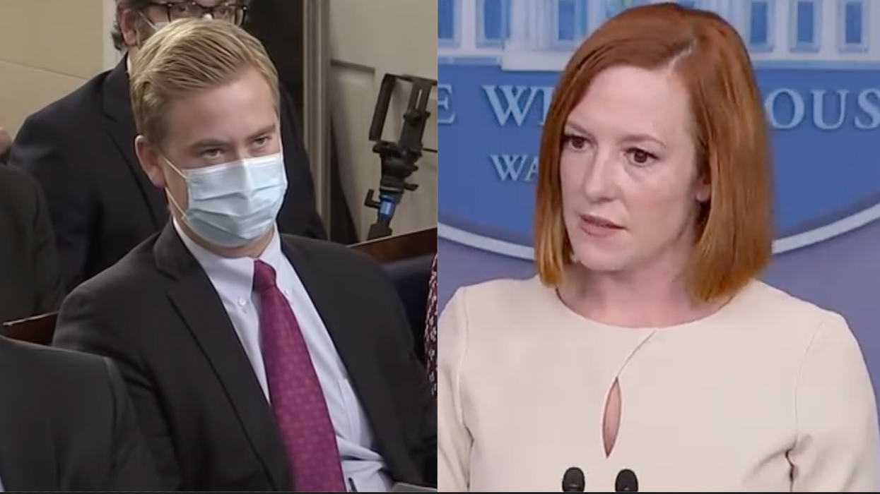 DOOCY Bombs Psaki: How About Joe Biden Apologize to Kyle Rittenhouse for Calling Him a 'White Supremacist?'