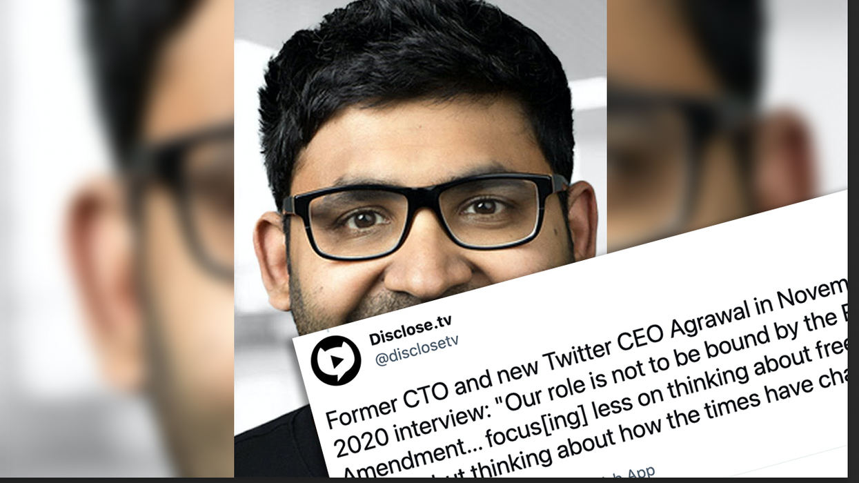 New Twitter CEO Thinks Free Speech is Dated, Claims Misinformation's Not About What's 'True' and 'False'