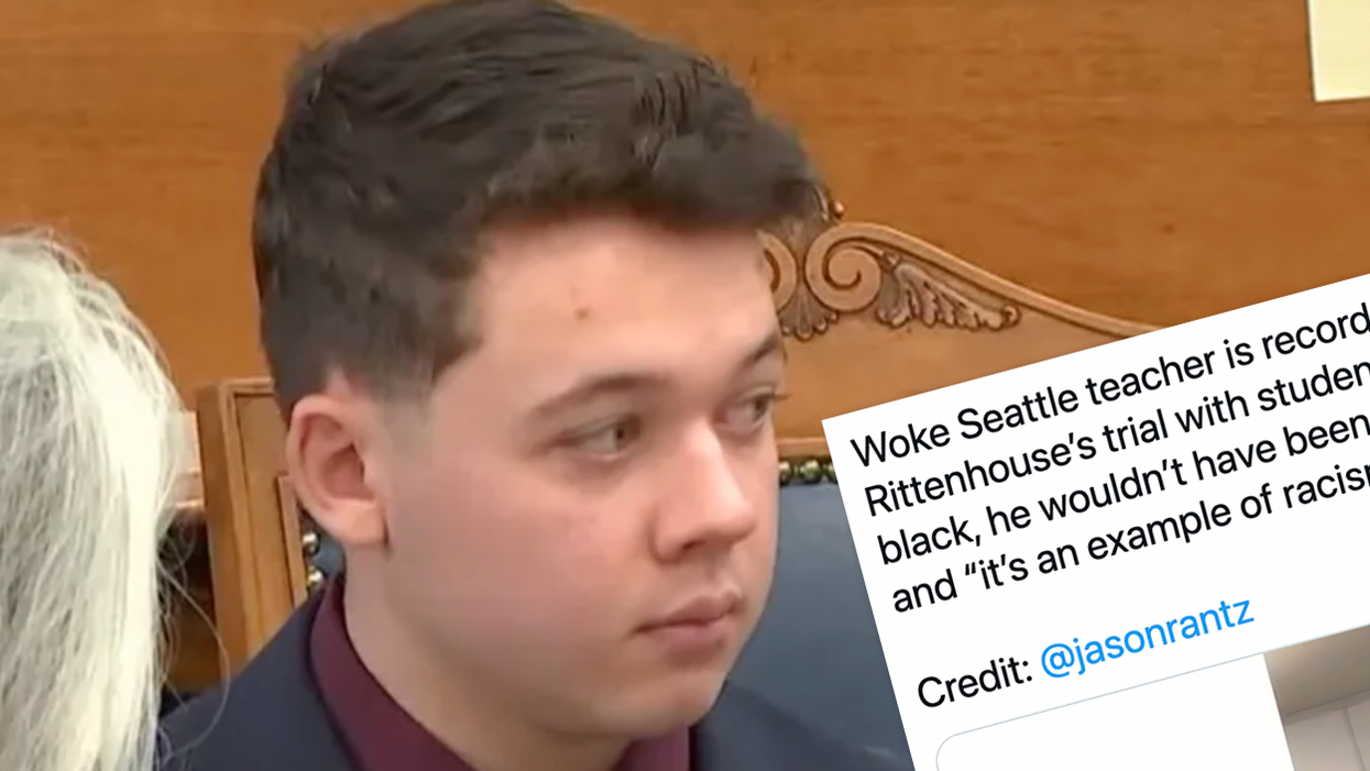 Watch: Teacher Goes on Vulgar Rant Against Kyle Rittenhouse, Snaps at Student Trying to Ask a Question