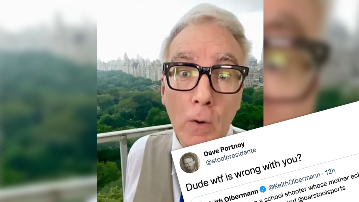 Keith Olbermann Attacks Barstool Sports for (Checks Notes) Honoring Dead Student, Being Trump 'Fascists'