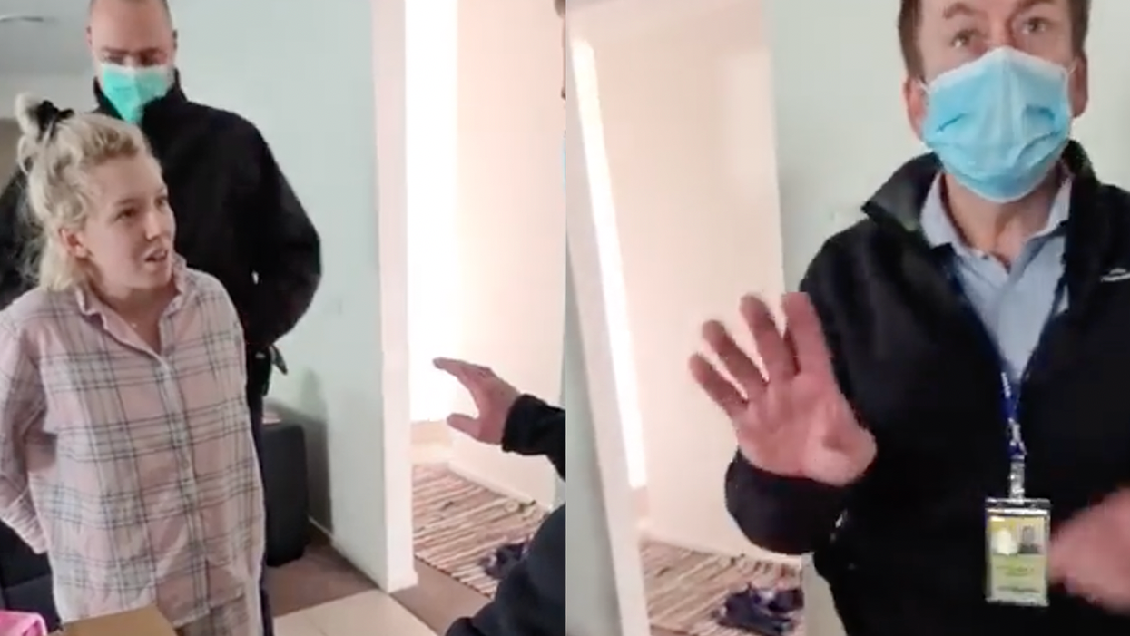 Police Arrest Pregnant Woman, In Front of Her Children, for Promoting Anti-Lockdown Protest on Social Media