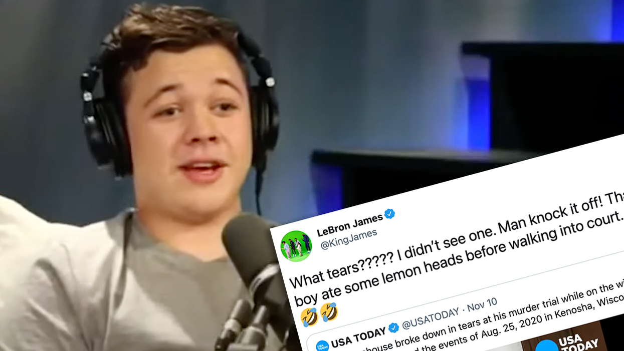 Watch: Kyle Rittenhouse has Two Words for Lebron James, 'F*ck You.'