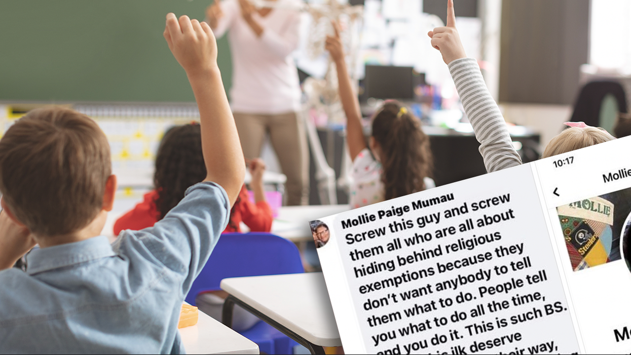 Teacher Says the Unvaccinated Should Die From COVID... or Be Shot