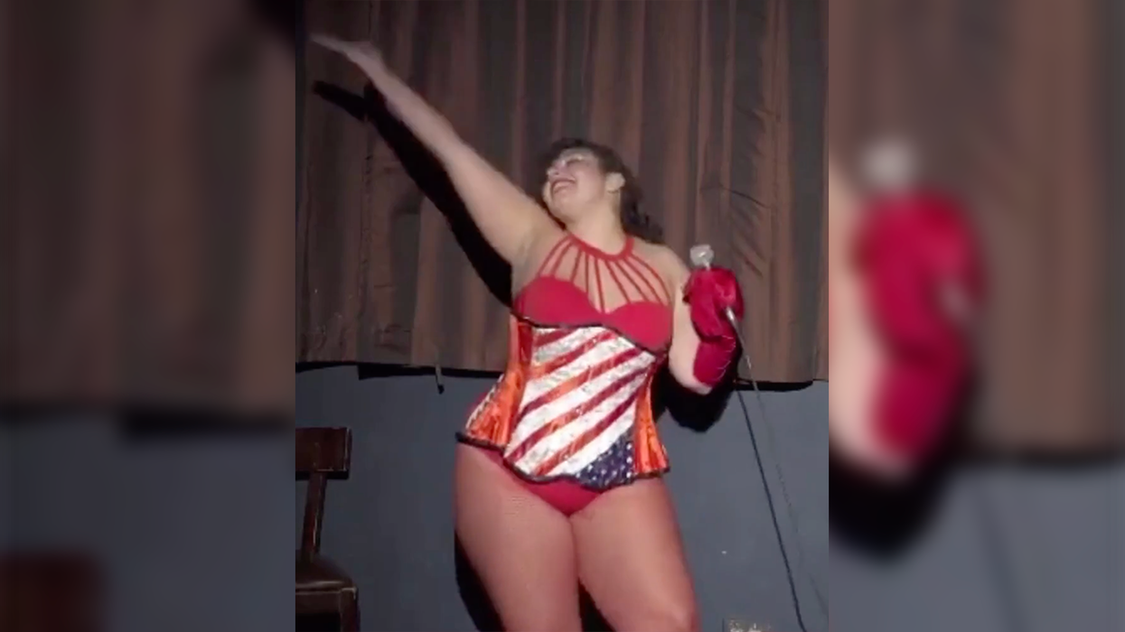 Watch: Socialist Former Army Officer Running for Congress Performs Anti-War Burlesque Show