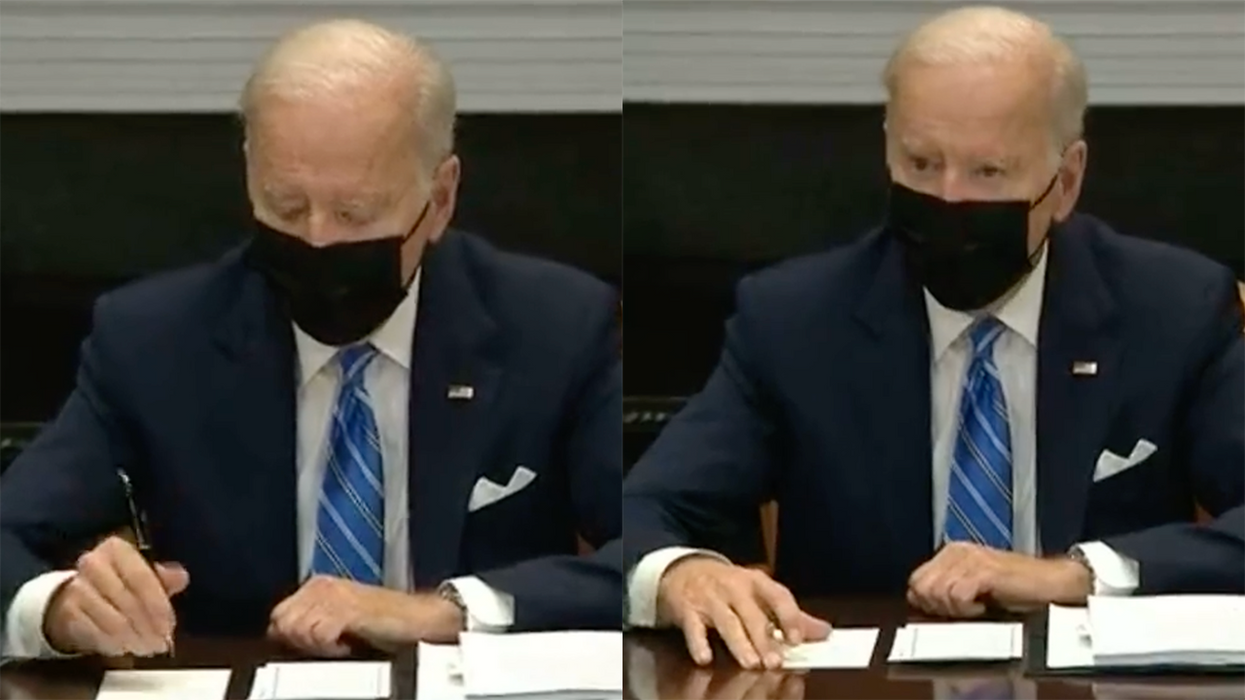Watch: Joe Biden Gets Confused How Many Boosters Are Out There, but It's Somewhere Between 57 and 57 Million