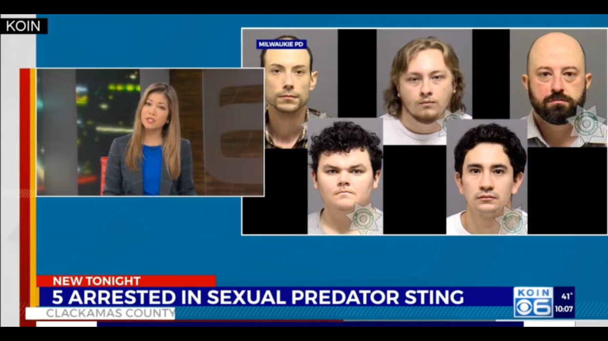Merry Christmas: Five Oregon Pedophiles Busted in Sting Operation