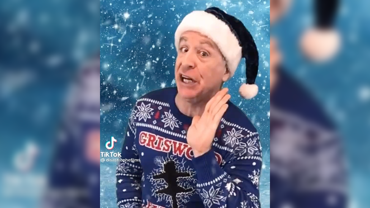 TikTok Dork Sings Cringey Christmas Jingle to Trigger 'Marshmallow Mafia.' HINT: He Means White People