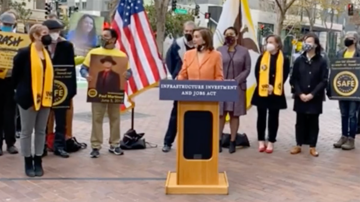 Watch: Nancy Pelosi Gets Shut Down with Loud 'Let's Go, Brandon' Chant in (check notes) San Francisco?