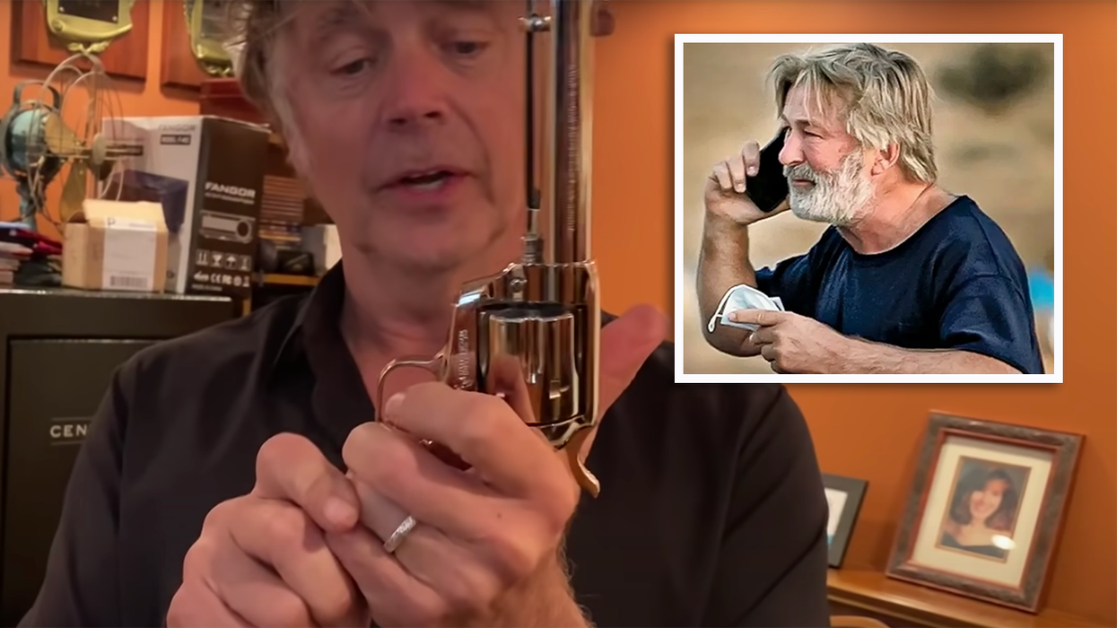 Actor Illustrates on Gun How Alec Baldwin's Claim He Didn't Shoot Someone Doesn't Hold Up