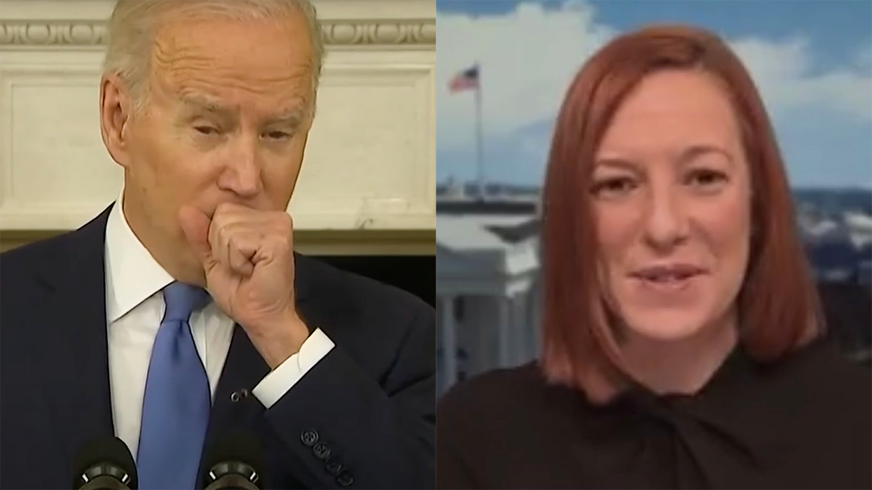 WH Claims Joe Biden, Who Coughed His Way Through a Press Conference, Is 'Asymptomatic' and 'Feeling Great'