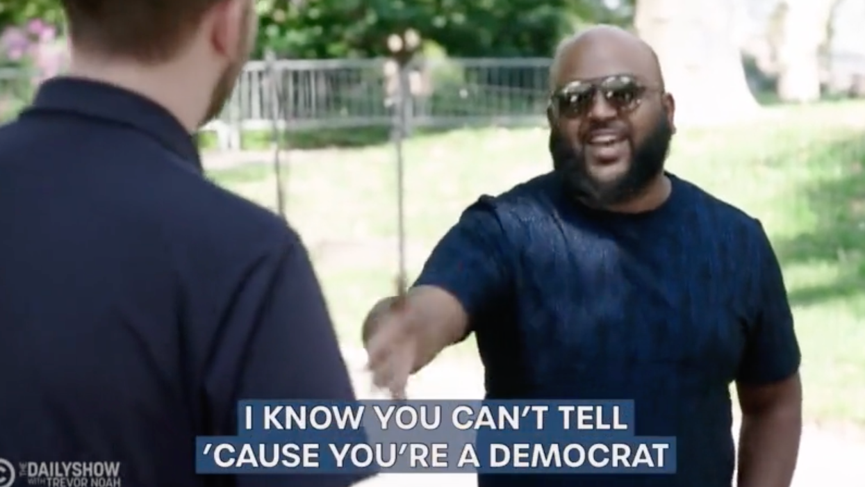 Watch: Man Shreds Daily Show Interviewer Over Vaccine Mandate Hit Piece