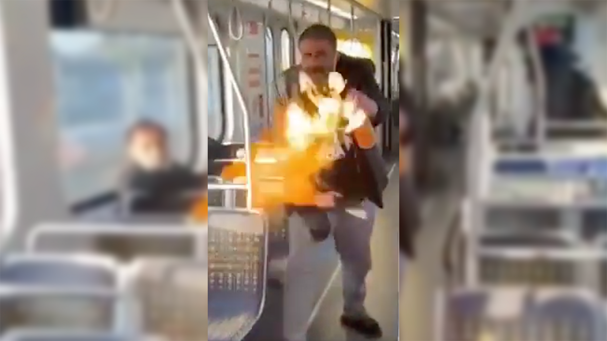 Homeless Man Attacks People With Homemade Flamethrower Because That's What Los Angeles Has Turned Into