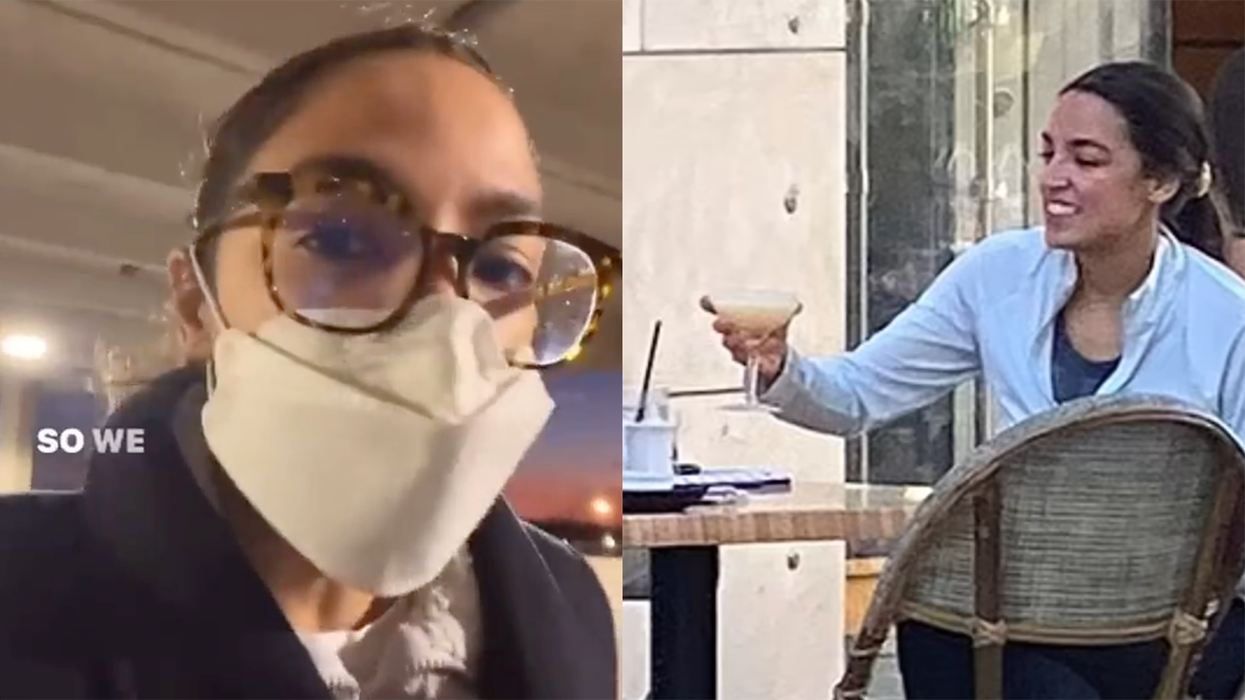 Rep. AOC Returns to NYC Doubling Down on Stupidity, Claims Mask Outrage is About Her Boyfriend's Feet