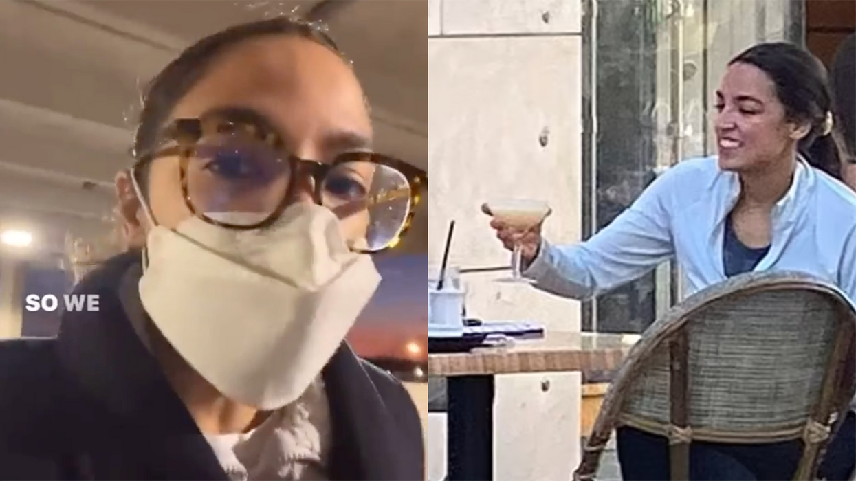 Rep. AOC Returns to NYC Doubling Down on Stupidity, Claims Mask Outrage is About Her Boyfriend's Feet