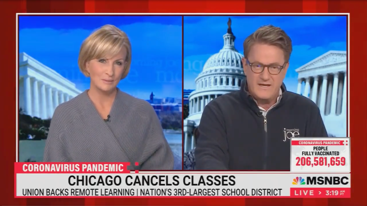 Joe Scarborough Attacks Teachers' Union in Brief Moment of Sanity: 'Stay Home and Stop Teaching Children ...'
