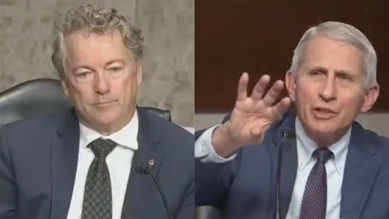 Smackdown: Rand Paul Hammers Anthony Fauci as "Architect" of Failed Response, Fauci Has Hissy Fit Over it